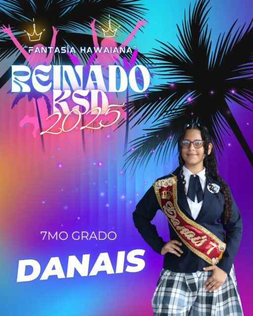 Nuestras candidatas a Reina de Secundaria 2025
Danais Chavez "7mo grado"
Reichell Contreras "10mo grado"
Yaileen Becerra "11vo grado"
Mariangel Batista "12vo grado"